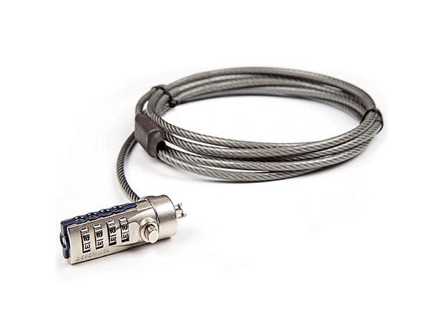 Targus DEFCON Trapezoid Serialized Combo Cable Lock - 1 Pack - ASP66GLX-S