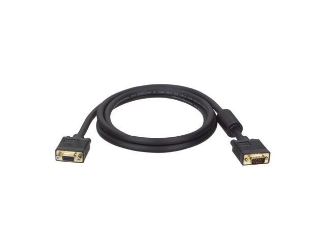 Tripp Lite VGA Coax High-Resolution Monitor Extension Cable with RGB Coax (HD15 M/F), 2048 x 1536 1080p, 15 ft. (P500-015 )