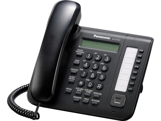 Panasonic KX-DT521 Black 8 Button 1-line Digital Telephone