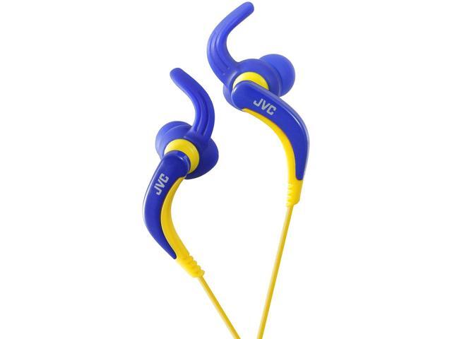 JVC Blue HA-ETX30-A-J Wtrprf Extreme Fitness Headphones