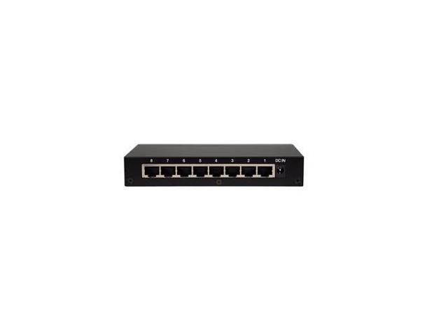Amer SG8D 8 Port 10/100/1000 Mbps Gigabit Ethernet Desktop Switch