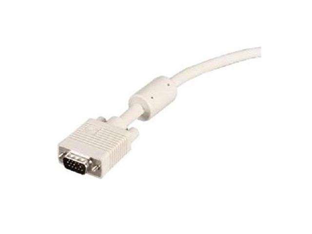 Black Box EVNPS06-0005-MF VGA Video Cable with Ferrite Core - Male/Female, Beige, 5 ft.