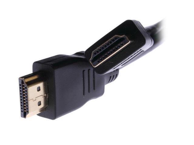 UNC 15ft High Speed HDMI Cable, Male - Male, Black, Ver. 1.4, 4K Resolution, 60Hz, 28AWG, 100Mb/sec - image 3