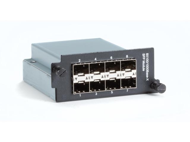 GIGABIT ETHERNET (1000-MBPS) HARDENED TEMPERATURE SWITCH MODULE - (8) 100/1000-M