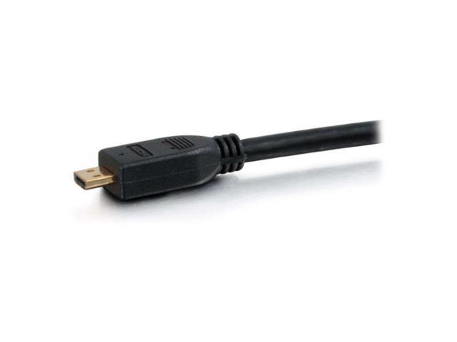 C2G 50620 4K UHD High Speed HDMI to Mini HDMI Cable (60Hz) with Ethernet for 4K Devices, Black (10 Feet, 3.04 Meters)