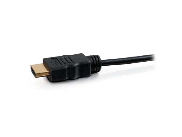 C2G 50618 4K UHD High Speed HDMI to Mini HDMI Cable (60Hz) with Ethernet for 4K Devices, Black (3 Feet, 0.91 Meters)