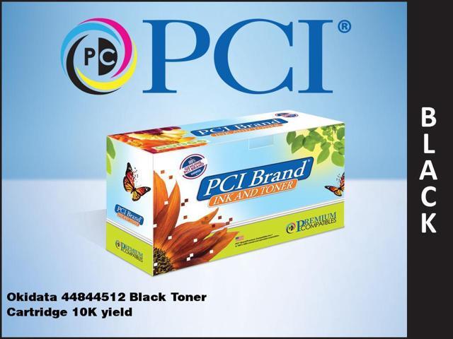 PCI - PCI BRAND OKIDATA 44844512 BLACK TONER CARTRIDGE 10K YIELD FOR OKIDATA C831, OKI