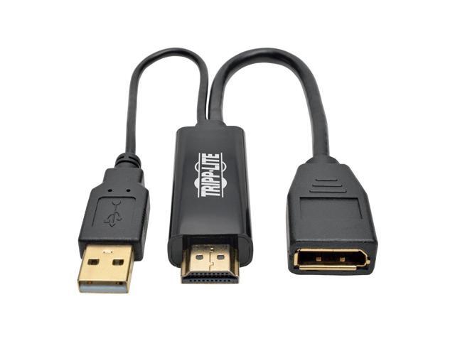 Tripp Lite P130-06N-DP-V2 HDMI & DVI Displayport Converter USB Power