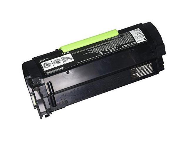 LEXMARK OEM Toner Cartridge, BLACK, yield 2,500 60F000G