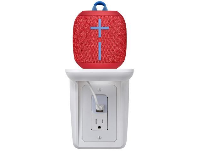 Ultimate Ears WONDERBOOM 2 Portable Speaker with Wall Shelf and Wall Plug