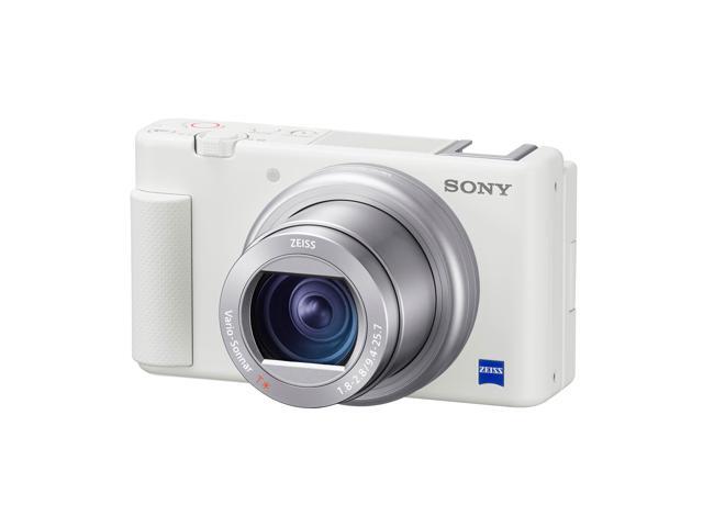 Sony - ZV-1 20.1-Megapixel Digital Camera for Content Creators and Vloggers - White - image 8