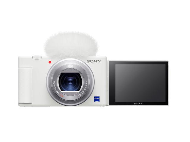 Sony - ZV-1 20.1-Megapixel Digital Camera for Content Creators and Vloggers - White - image 9