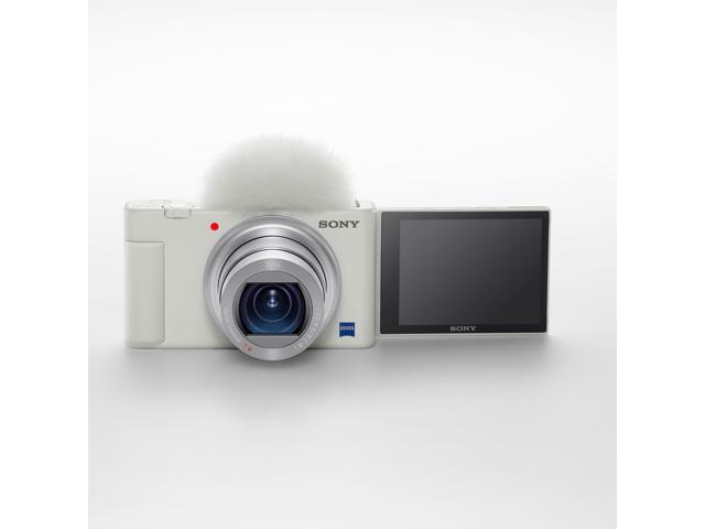 Sony - ZV-1 20.1-Megapixel Digital Camera for Content Creators and Vloggers - White - image 10