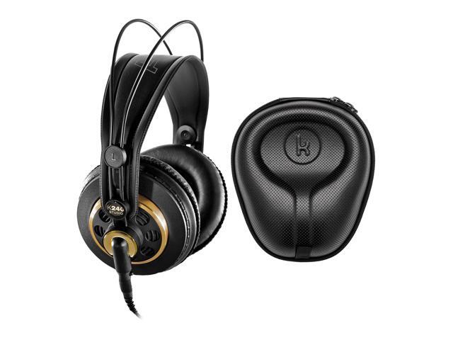 AKG K 240 Studio Professional Semi-Open Stereo Headphones with Headphone Case