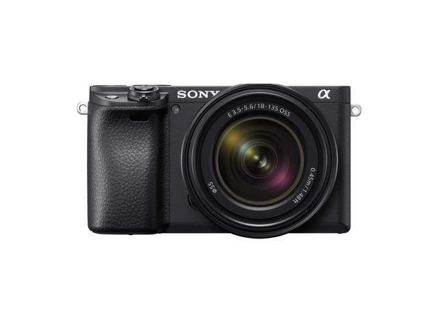 Sony Alpha a6400 Mirrorless Digital Camera with 18-135mm Lens (Black) Bundle