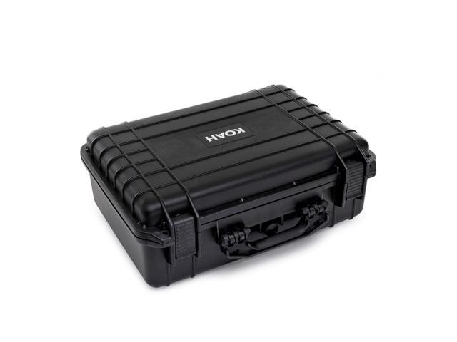 koah weatherproof hard case with customizable foam (18 x 14 x 7 inch)