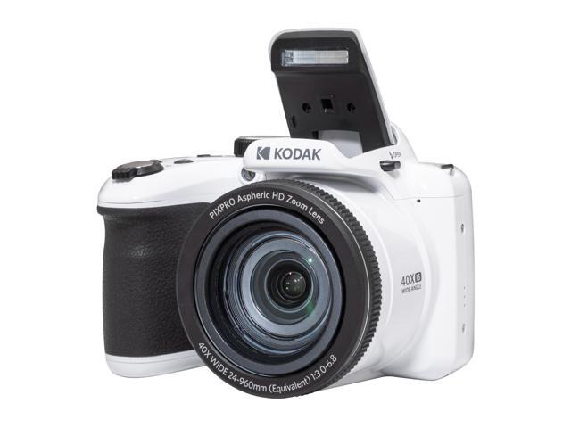 Kodak PIXPRO AZ405 20.7MP Astro Zoom Digital Camera with 40x Optical Zoom (White)