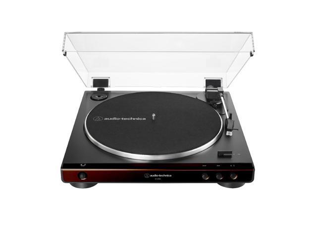 Audio-Technica - Audio Technica AT-LP60X-BW Turntable - Brown - image 12