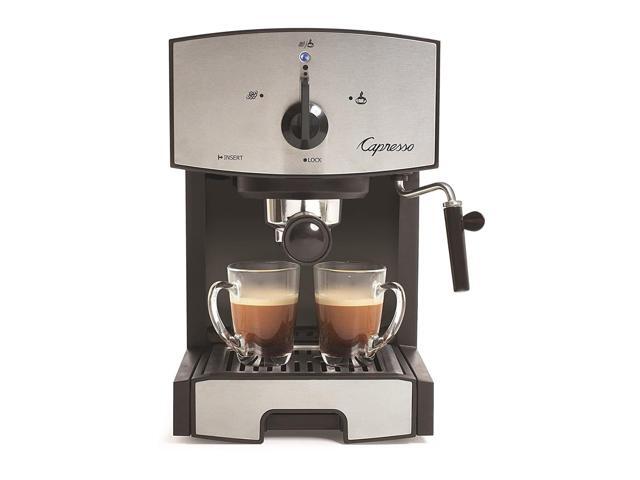 Capresso - EC50 Espresso Machine with 15 bars of pressure and Milk Frother - Stainless Steel - image 9