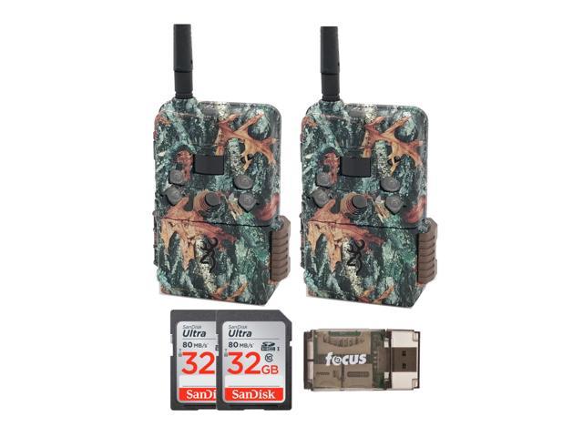 Photos - Camera Browning Defender Pro Scout Cellular Trail   w/ SD Cards Bun (2-Pack)