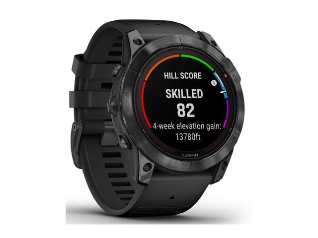 Garmin - fenix 7X Pro Solar GPS Smartwatch 51 mm Fiber-reinforced polymer - Slate Gray - (2023) - image 6