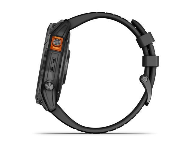 Garmin - fenix 7X Pro Solar GPS Smartwatch 51 mm Fiber-reinforced polymer - Slate Gray - (2023) - image 9