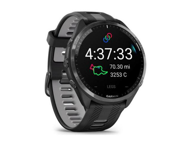Garmin - Forerunner 965 GPS Smartwatch 47 mm Fiber-reinforced polymer - Carbon Gray TLC/Titanium - (2023) - image 9