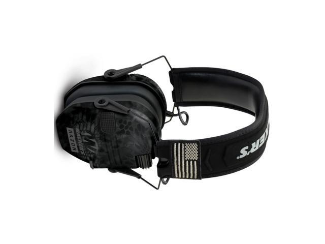 Walker's Razor Patriot Series Ultra Low-Profile Electronic Muffs (Kryptek Camo)