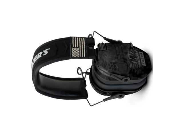 Walker's Razor Patriot Series Ultra Low-Profile Electronic Muffs (Kryptek Camo)