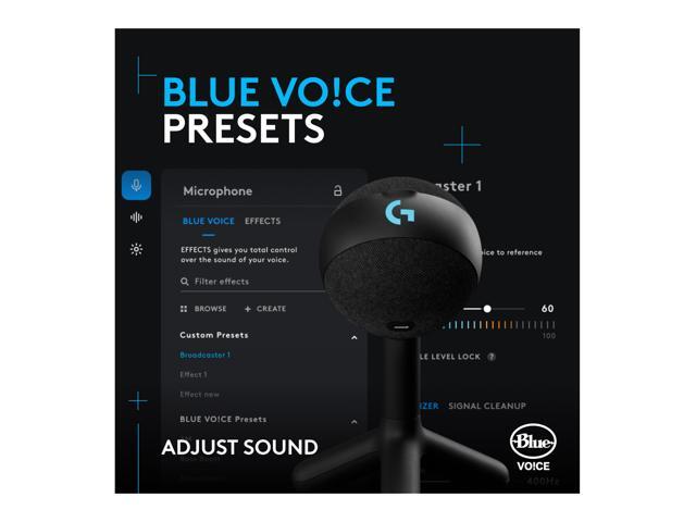 Logitech - Yeti Orb Wired Cardioid Condenser Gaming Microphone with LIGHTSYNC RGB Lights - Black - image 4