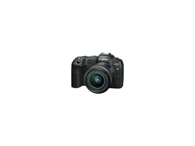 Canon - EOS R8 4K Video Mirrorless Camera with RF24-50mm f/4.5-6.3 IS STM Lens - Black - image 6