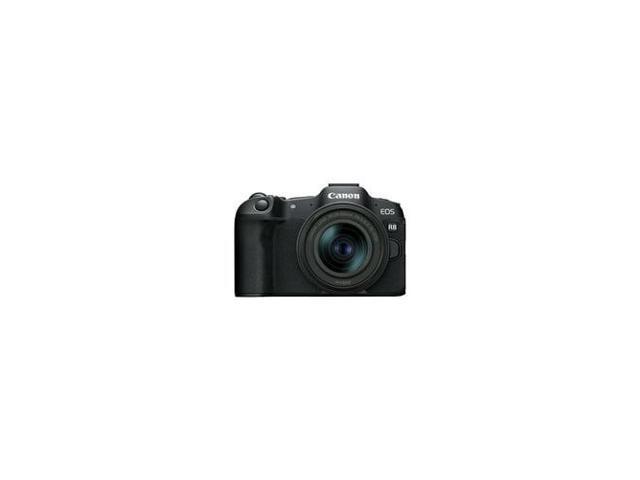Canon - EOS R8 4K Video Mirrorless Camera with RF24-50mm f/4.5-6.3 IS STM Lens - Black - image 11