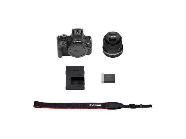 Canon - EOS R100 4K Video Mirrorless Camera with RF-S18-45mm f/4.5-6.3 IS STM Lens - Black - image 9
