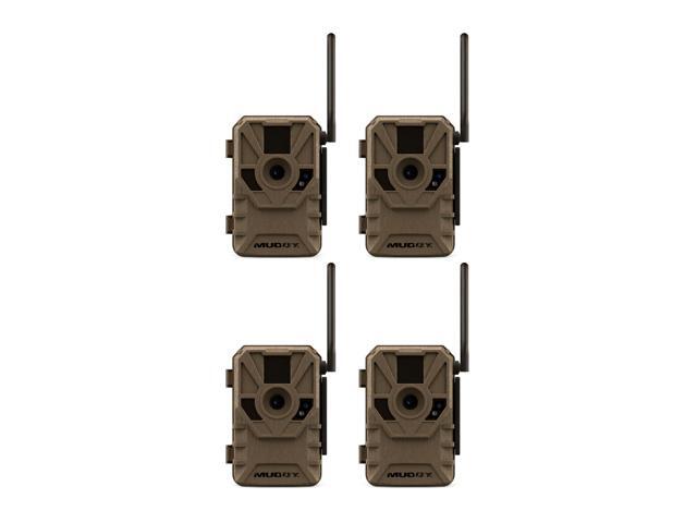 Muddy Manifest Cellular Camera (AT & T) Security and Power Bundle (4-Pack)
