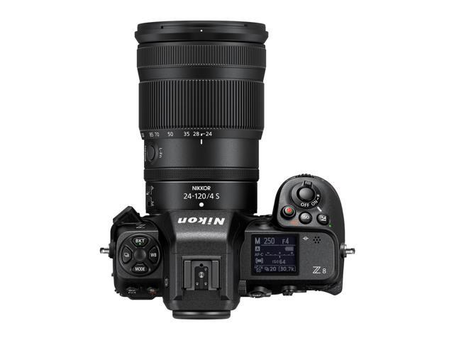 Nikon - Z 8 8K Video Mirrorless Camera Body w/ NIKKOR Z 24-120mm f/4 S lens - Black - image 7