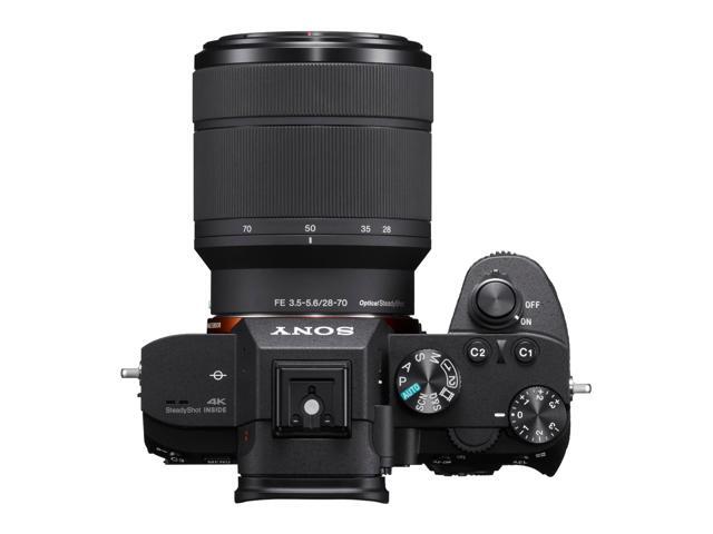 Sony - Alpha 7 III Mirrorless [Video] Camera with FE 28-70 mm F3.5-5.6 OSS Lens - Black - image 6