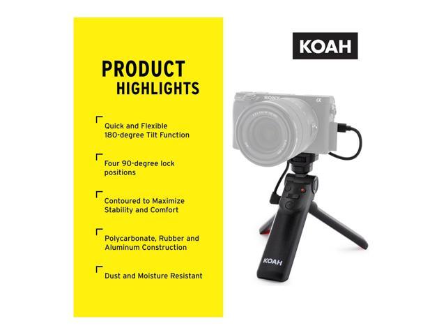 Koah Vlogging Camera Grip and Tripod for Content Creators