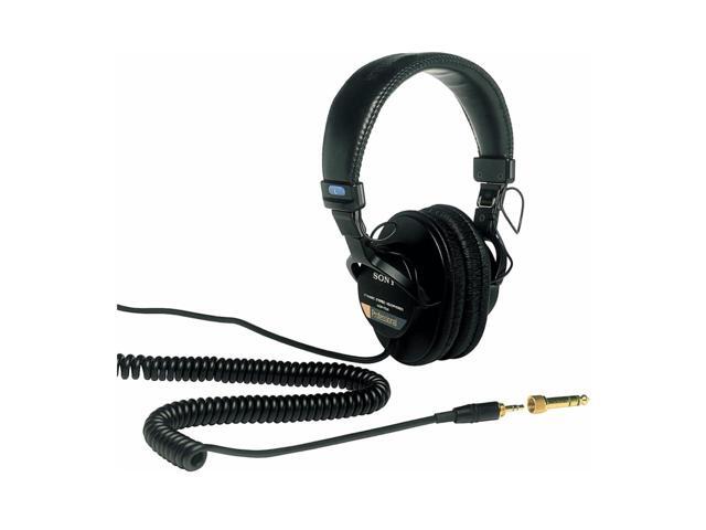 Sony MDR7506 Folding Professional Closed Ear Headphones Bundle