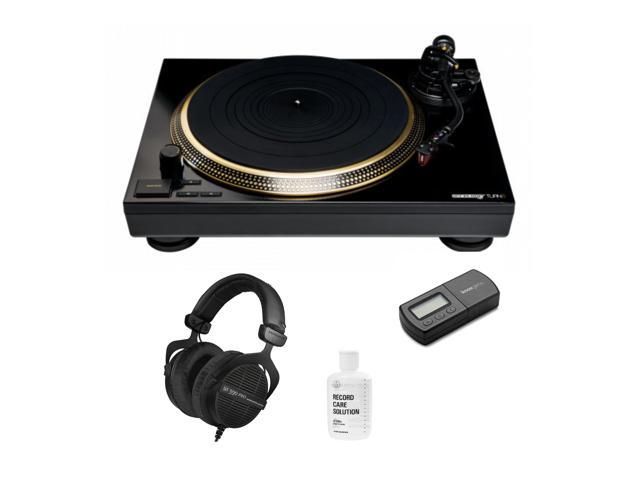 Reloop Turn 5 Direct Drive HiFi Turntable with Headphones and Record Care Kit photo