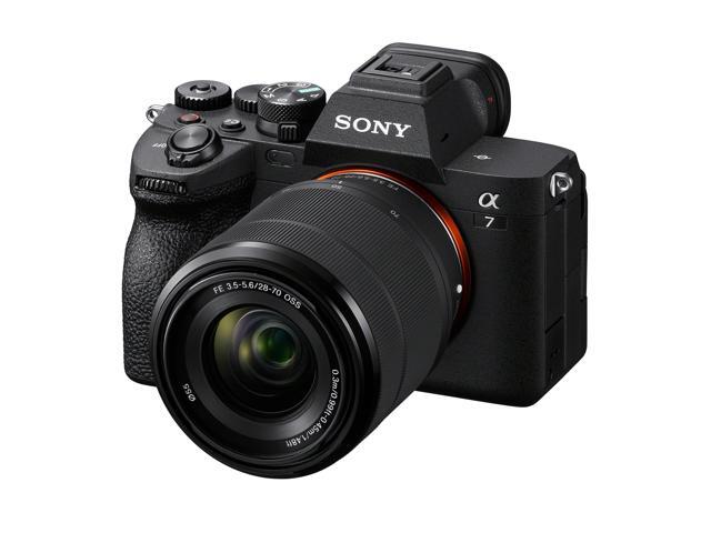 Sony Alpha a7IV Mirrorless Digital Camera with 28-70mm with Led Panel Bundle