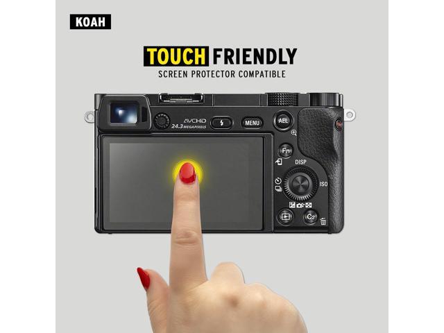 Koah LCD Ultra Armor Screen Protector for Sony a6000, a6400 and a6600 Cameras