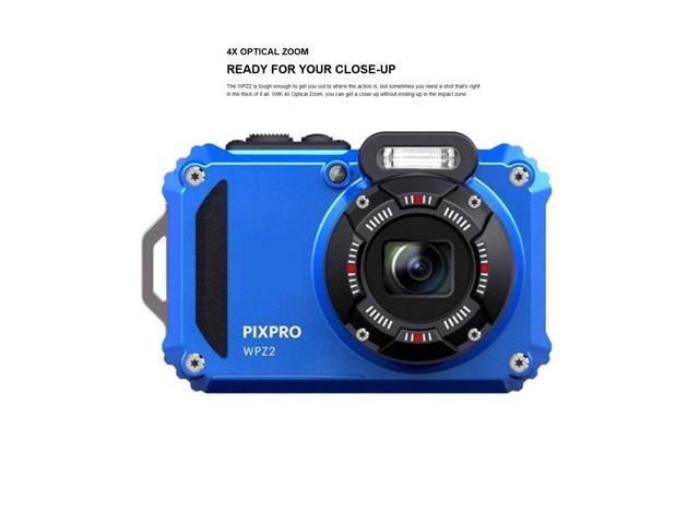 Kodak - PIXPRO WPZ2 16.0-Megapixel Waterproof Compact Camera - Electric Blue - image 3