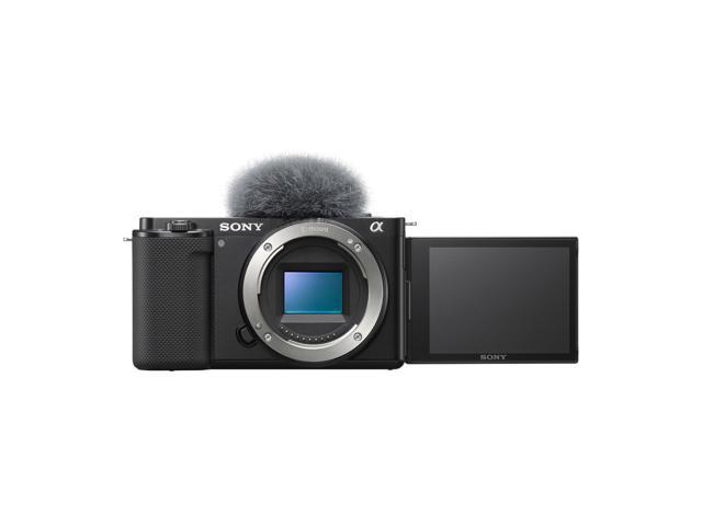 Sony Alpha ZV-E10 APS-C Vlog Camera Body (Black) Content Creator's Bundle