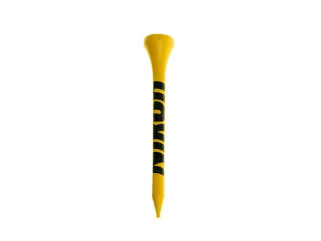 Nikon NGT-1-WHT 5 Hardwood Construction Golf Tees and Ball Marker(Bright Yellow)