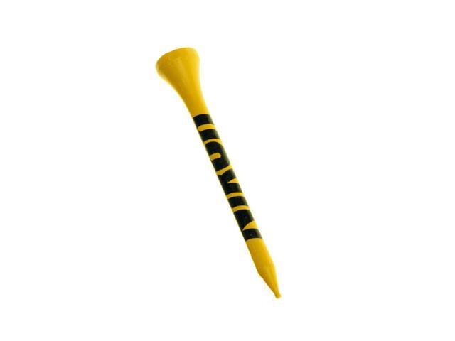 Nikon NGT-1-WHT 5 Hardwood Construction Golf Tees and Ball Marker(Bright Yellow)