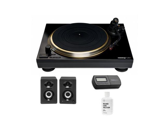 Turn 5: Direct Drive HiFi Turntable System with Bluetooth Monito Speakers Bundle photo