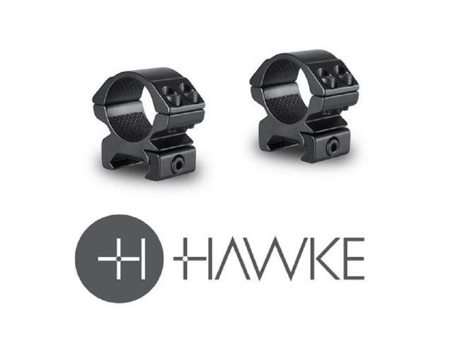 Hawke Sport Optics Match Mount 1-inch Riflescope Rings for Weaver Rail (Low)