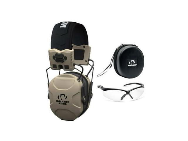 Walker's XCEL 100 Digital Electronic Muff Glasses and Case Kit