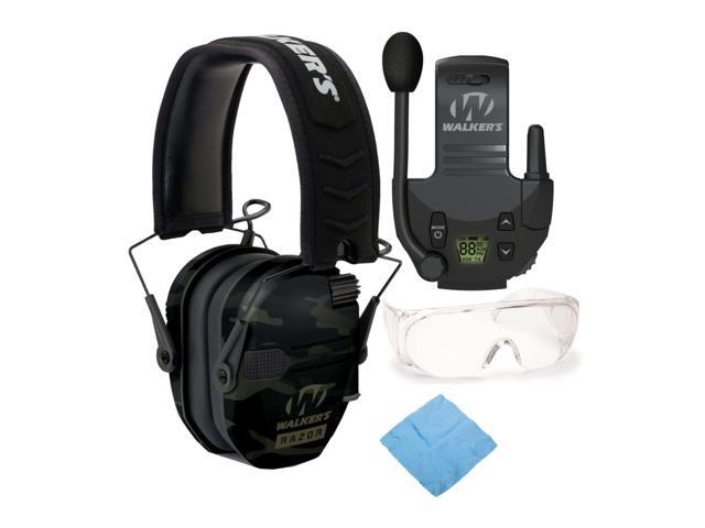 Walkers Razor Slim Electronic Muff (MultiCam Camo Gray) Bundle