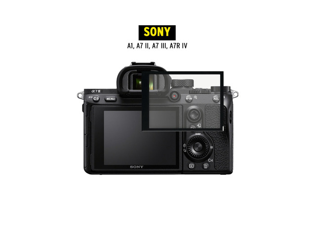 Koah LCD Ultra Armor Screen Protector for Sony a1, a7 II, a7 III, a7R IV & More